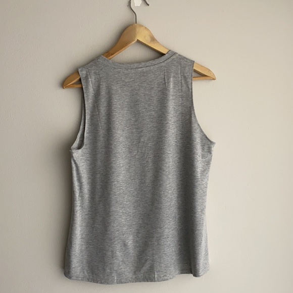 🌸 NWOT Women’s Thankful Tank Top L/XL - Picture 2 of 5